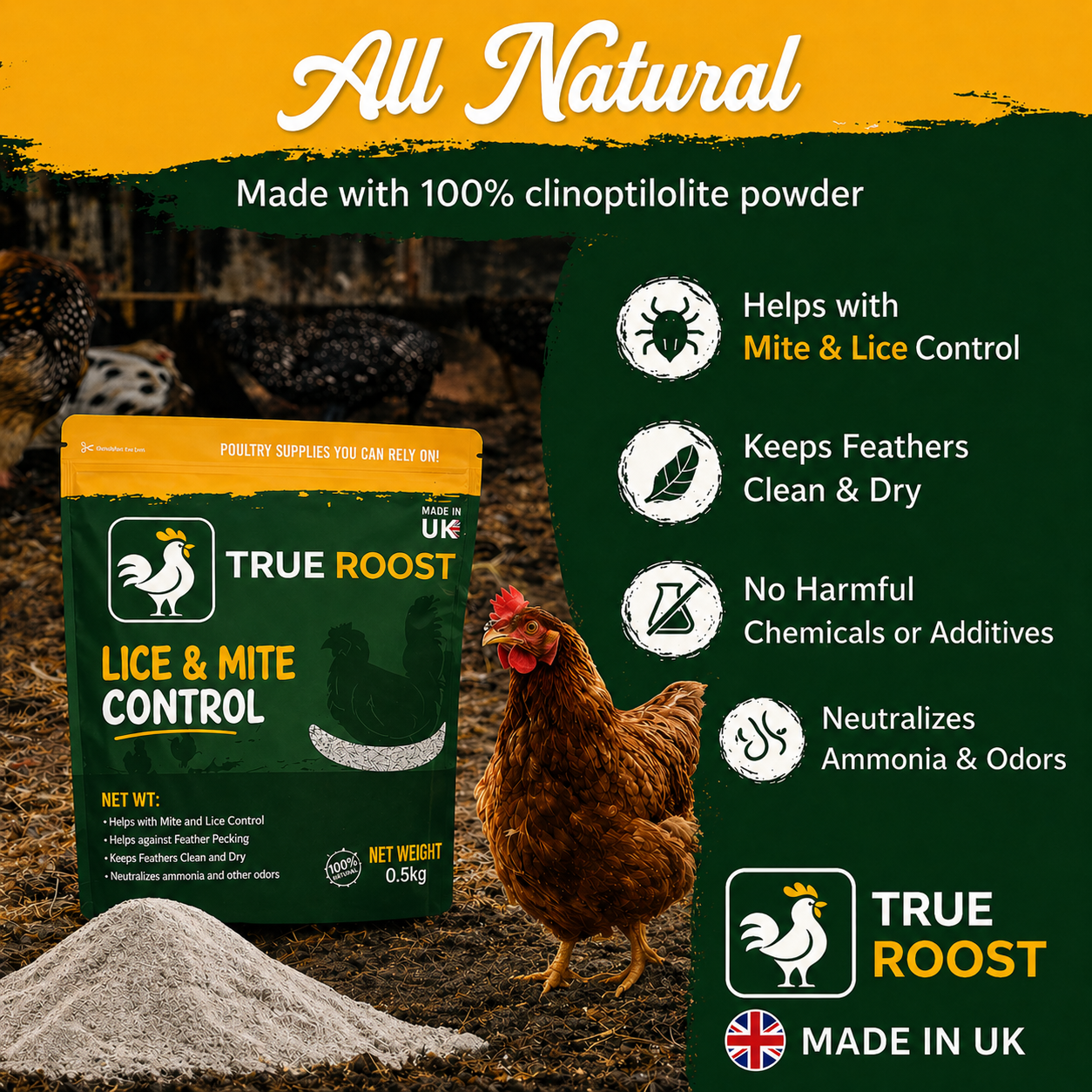 Mite & Lice Defence Powder