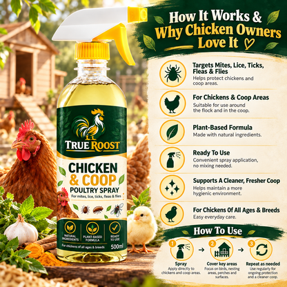 Chicken Coop & Poultry Spray
